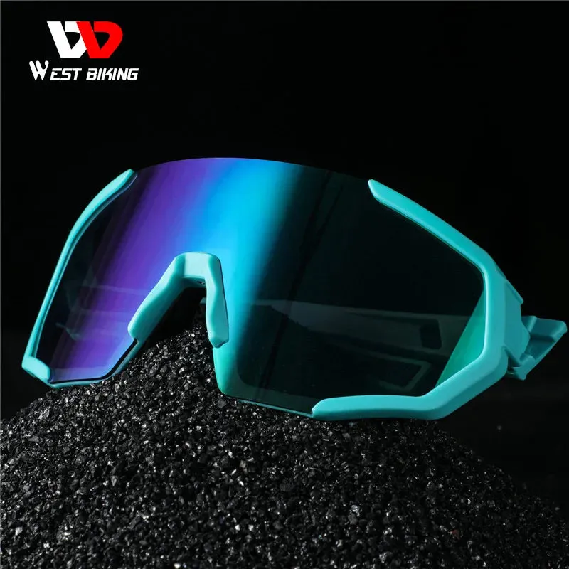 3 Lens Polarized Cycling Sunglasses UV400 Sports Bicycle Glasses MTB Mountain Fishing Hiking Men Women Sunglasses