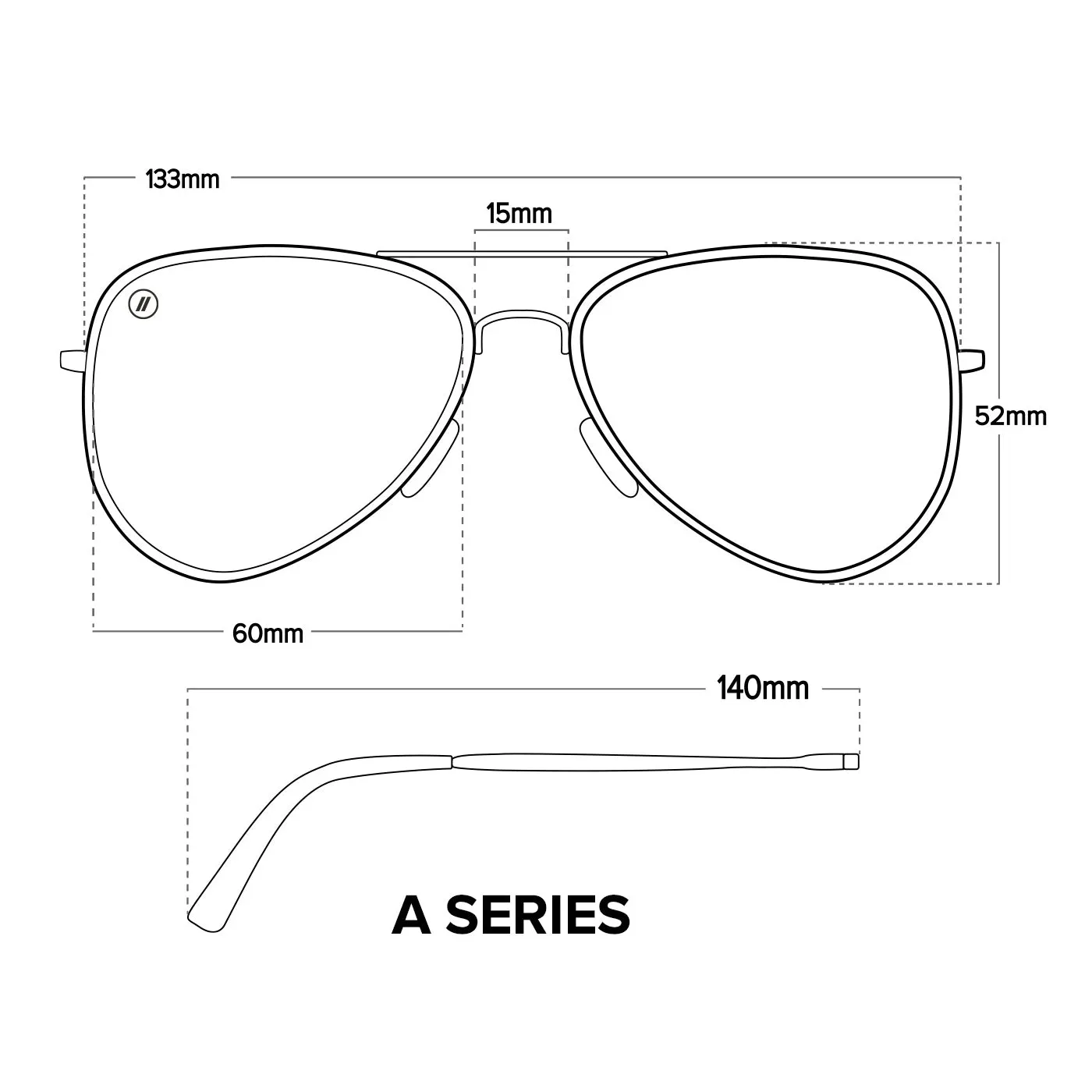 A Series // Ashley Kidd Polarized Sunglasses | A Series // 偏光鏡片復古飛行員玫瑰金色太陽眼鏡