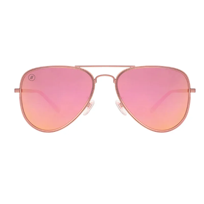 A Series // Ashley Kidd Polarized Sunglasses | A Series // 偏光鏡片復古飛行員玫瑰金色太陽眼鏡