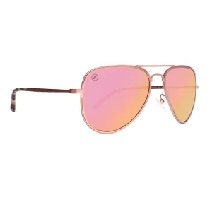 A Series // Ashley Kidd Polarized Sunglasses | A Series // 偏光鏡片復古飛行員玫瑰金色太陽眼鏡