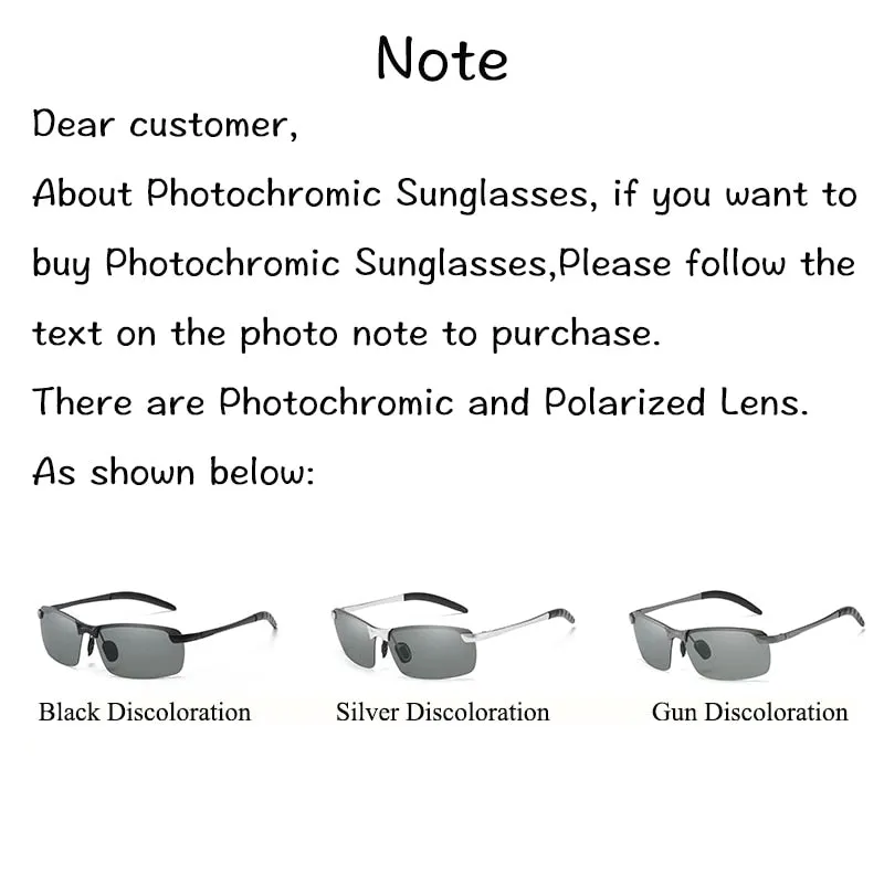 Adaptive Vision: Men's Photochromic Polarized Sunglasses for Every Light Condition