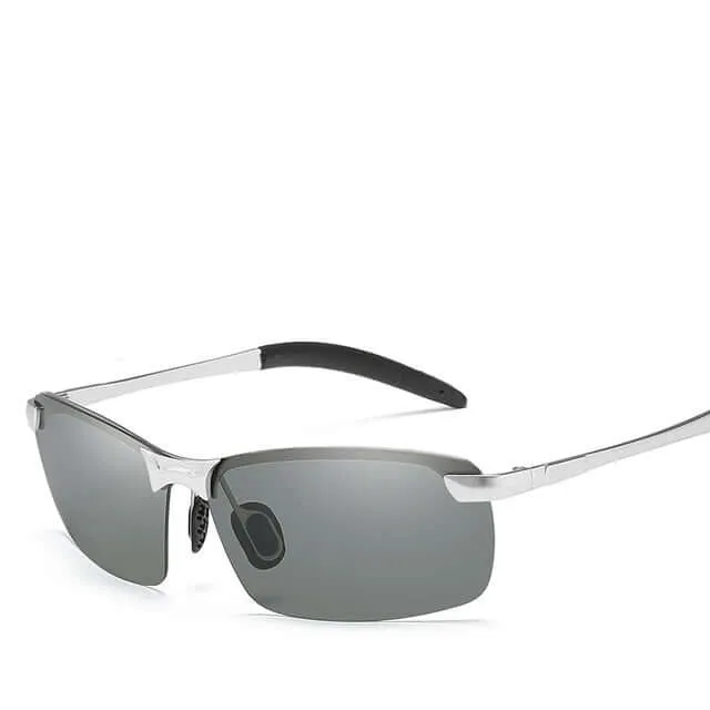 Adaptive Vision: Men's Photochromic Polarized Sunglasses for Every Light Condition