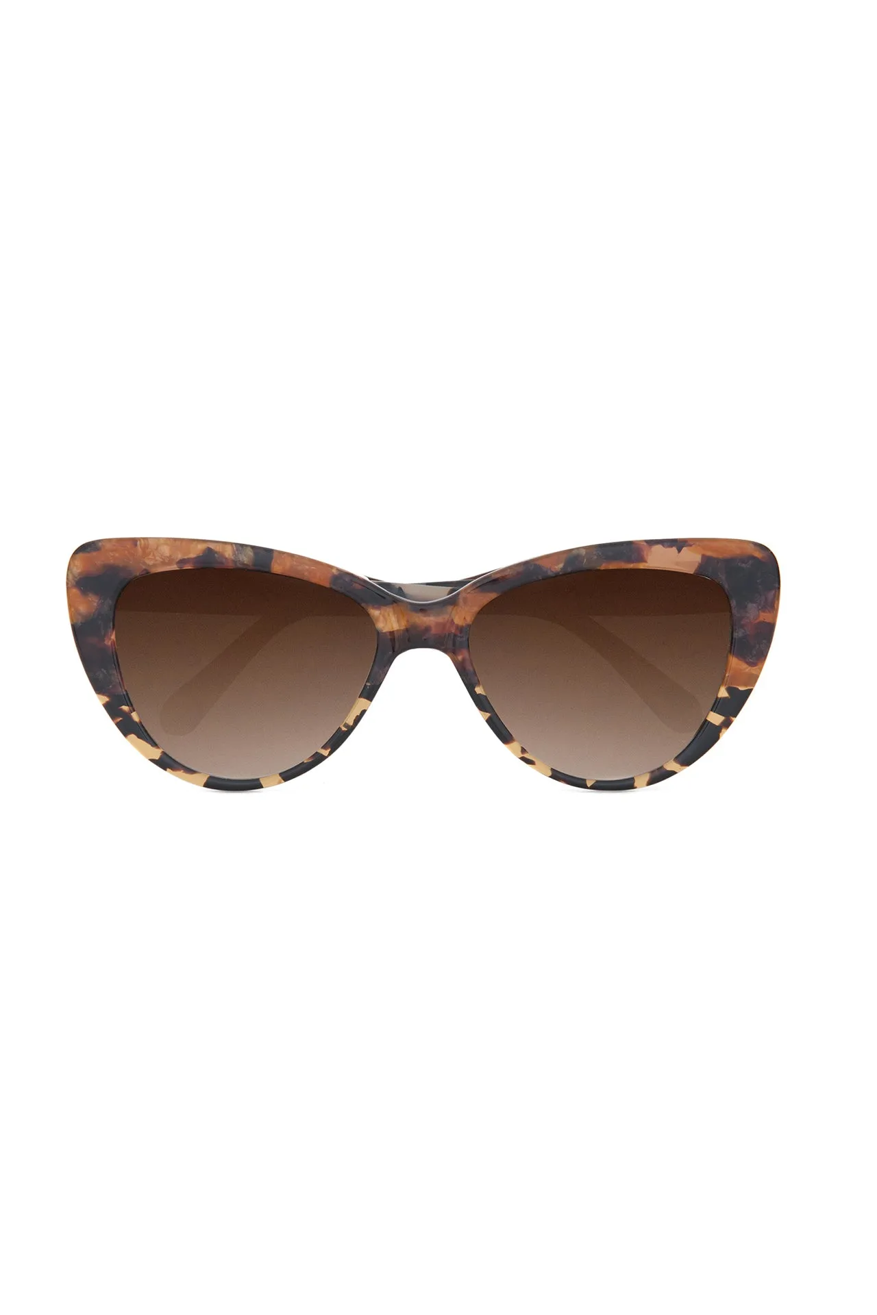 Amber Tortoiseshell Capri Sunglasses