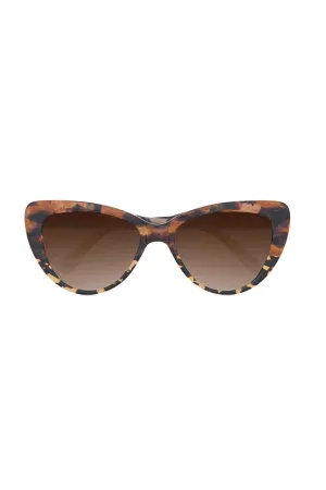 Amber Tortoiseshell Capri Sunglasses