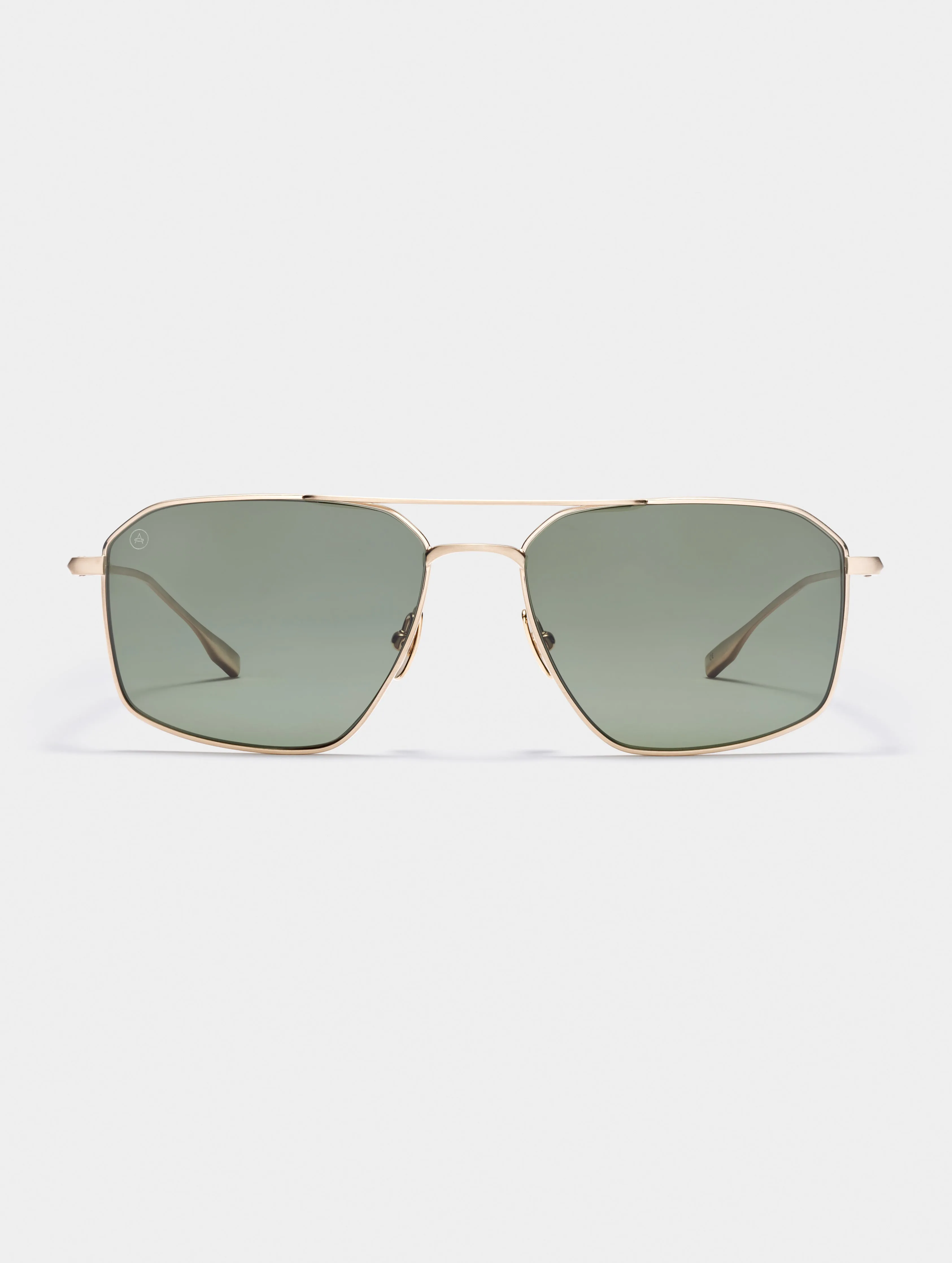 Arches Sunglass - Brushed Gold (Deep G15 Lens)