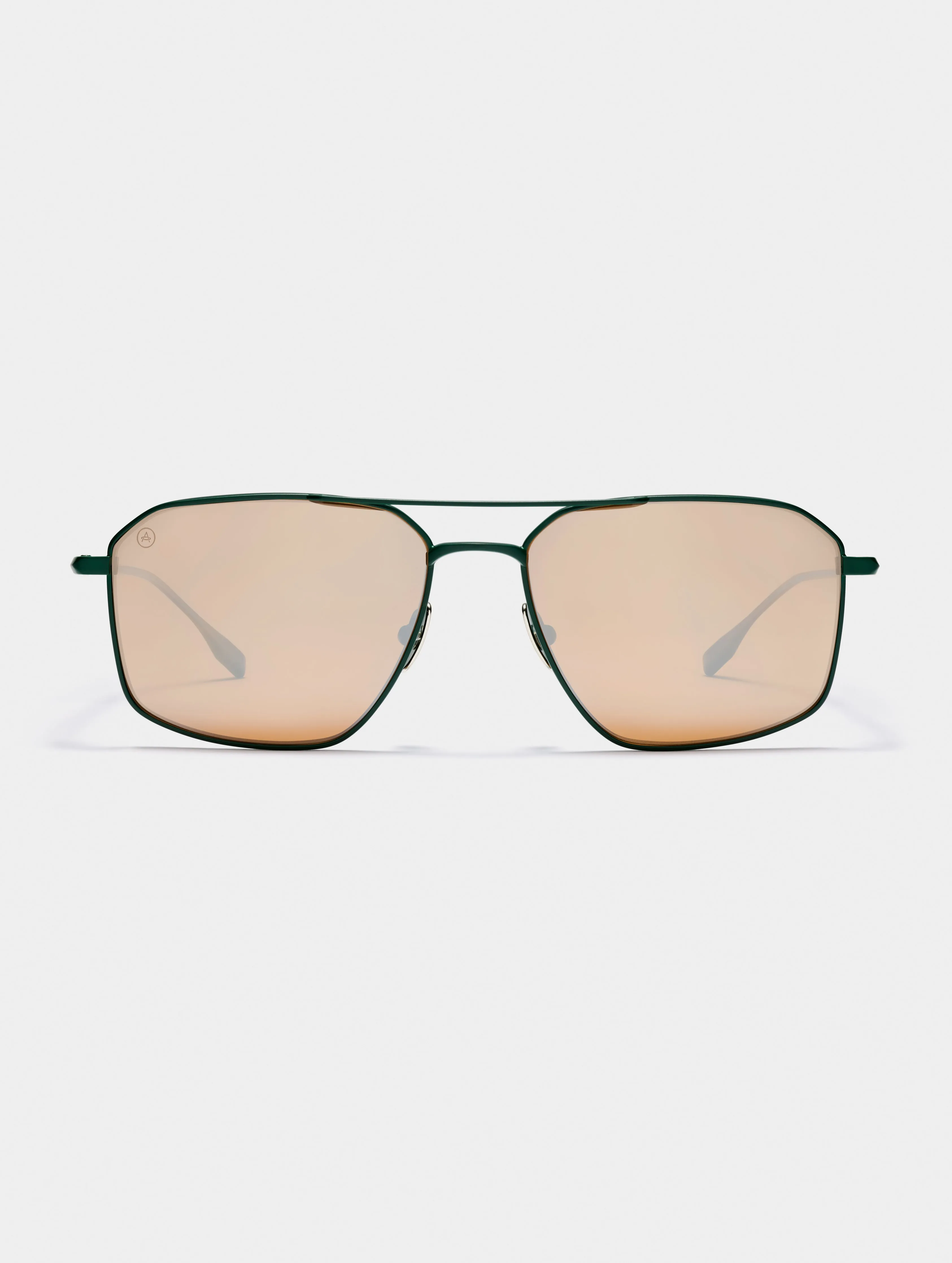Arches Sunglass - Green (Brown Lens)