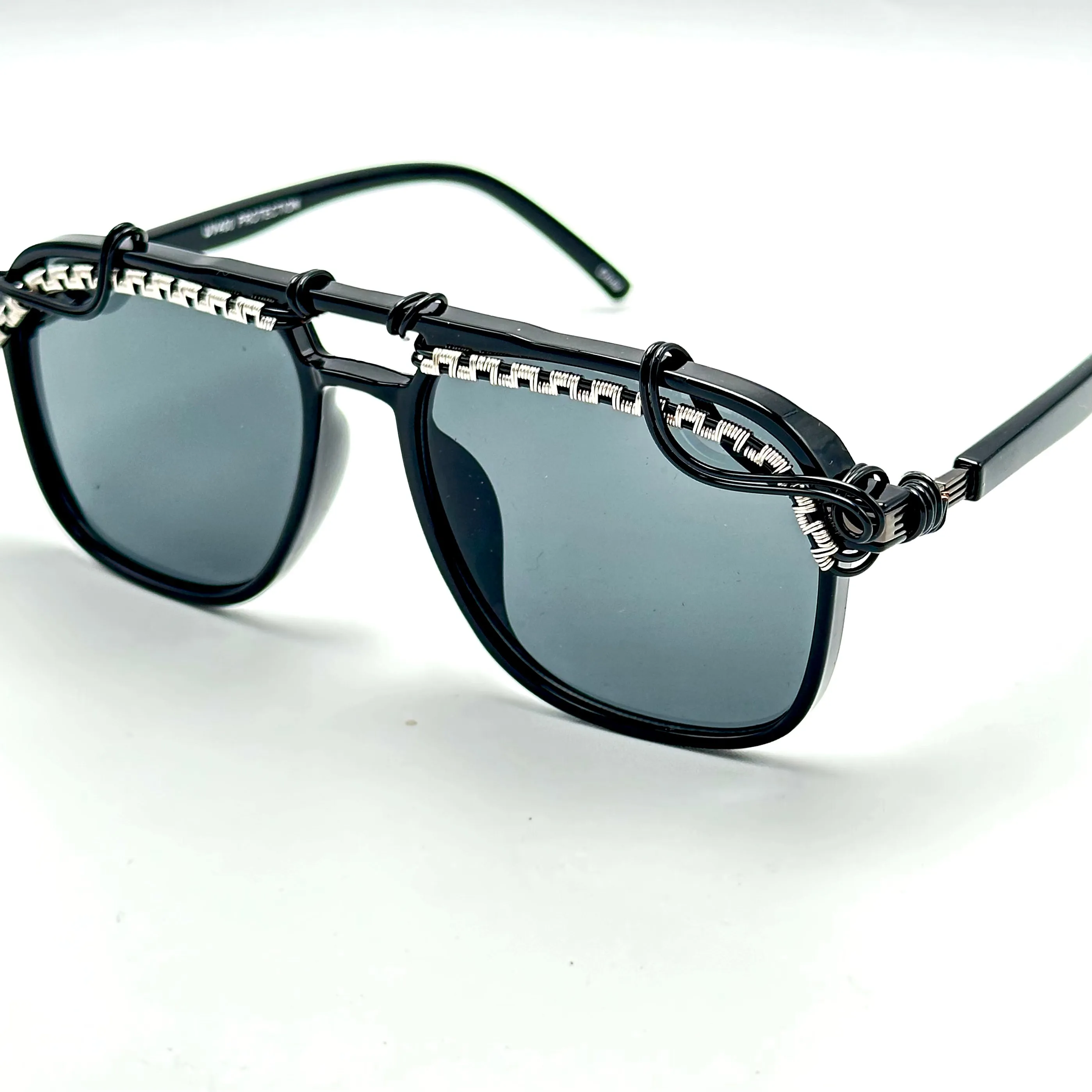 AVIATOR Black Silver