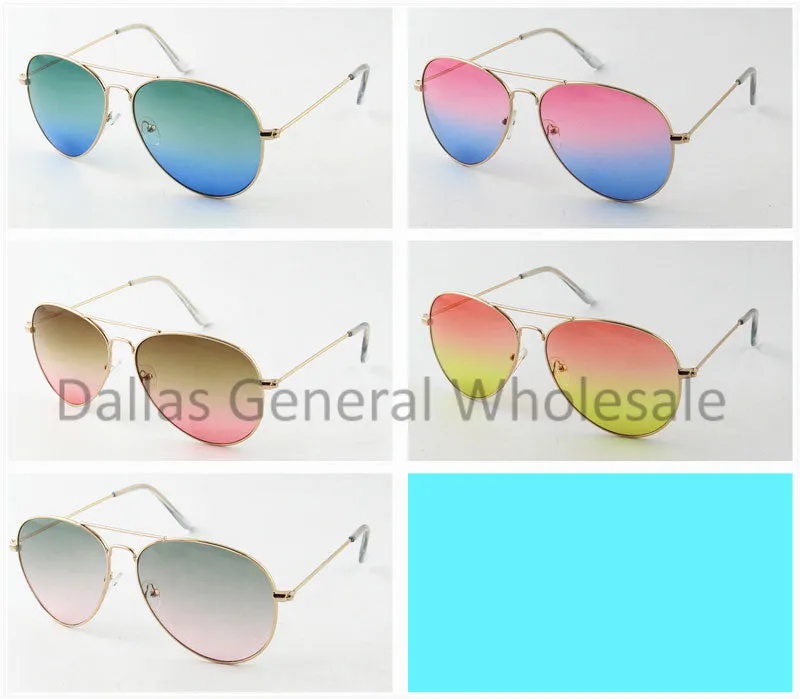 Aviator Metal Frame Sun Shades Wholesale