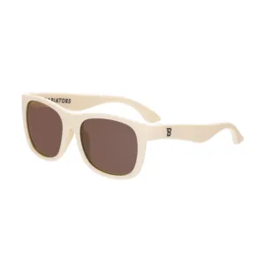 Babiators Original Navigator Amber Lens Sunglasses >6 Yr O-NAV016-L - Sweet Cream