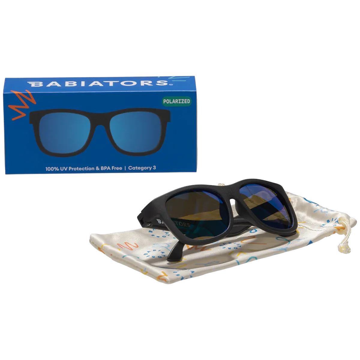 Babiators Polarized Navigator - Jet Black