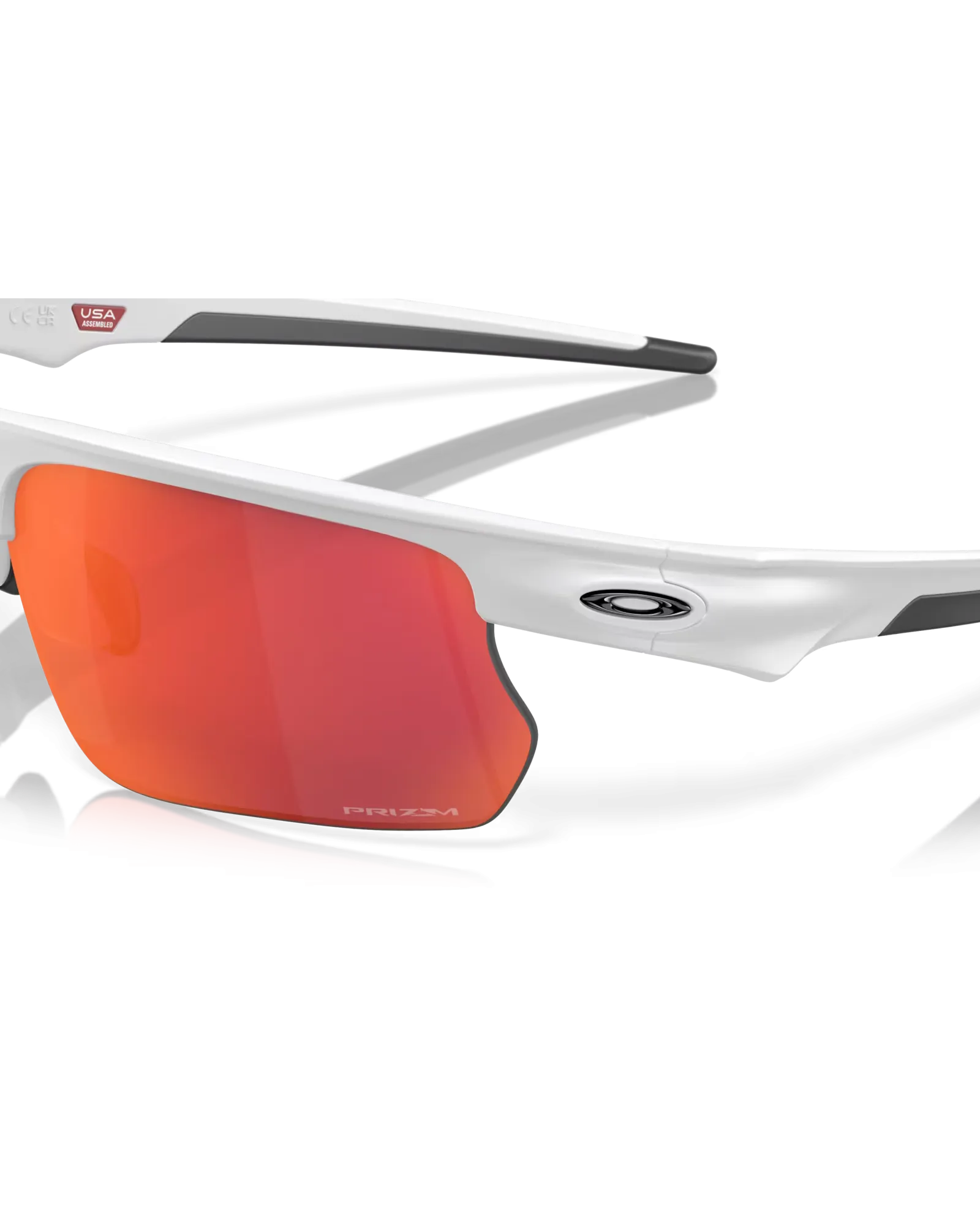 BiSphaera Prizm Sunglasses  in Matte White & Prizm Field