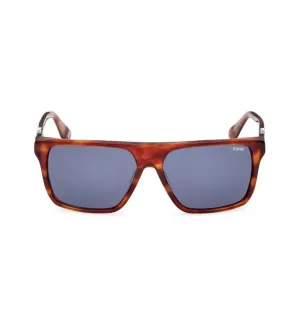 BMW Men's Blue Wayfarer Sunglasses