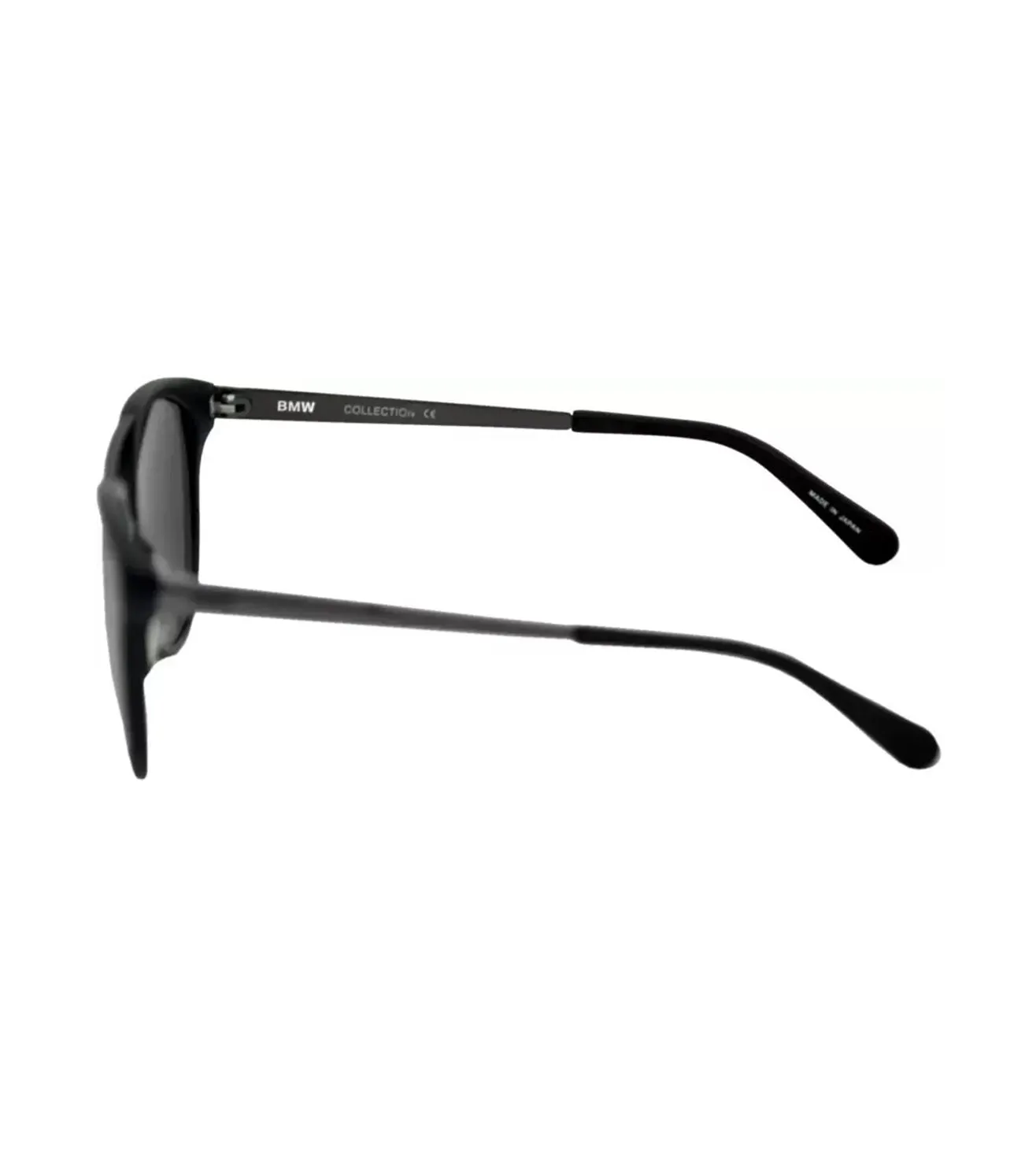 BMW Unisex Grey Round Sunglasses