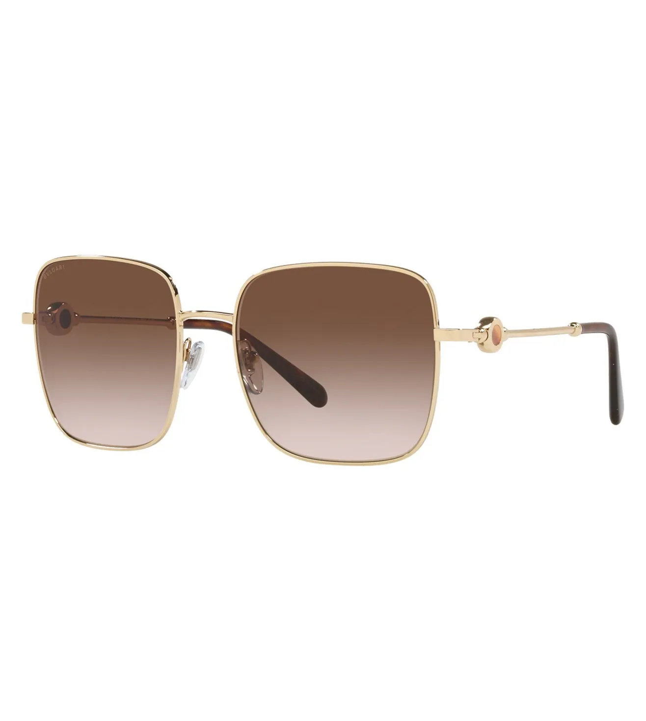 Bvlgari Women's Brown Gradient Square Sunglasses