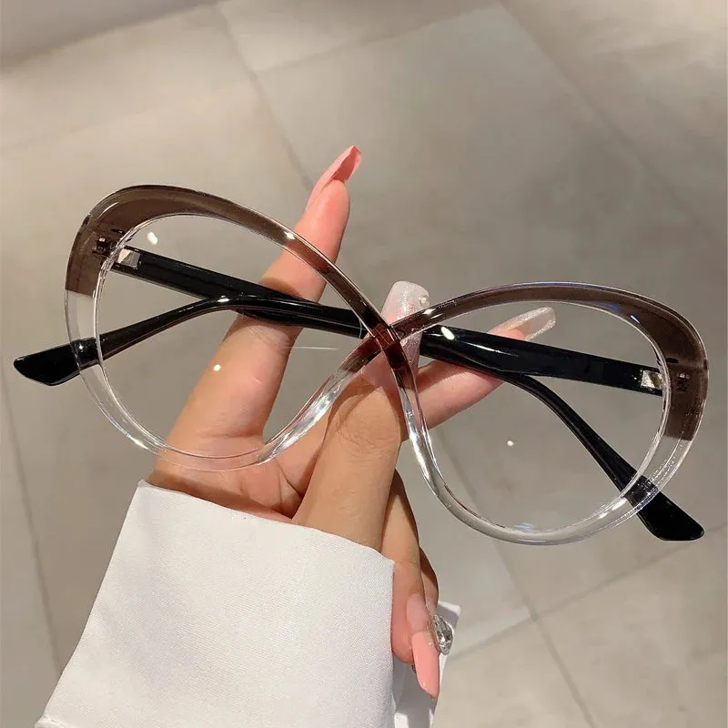 Cat Eye Casual Trendy Computer Glasses