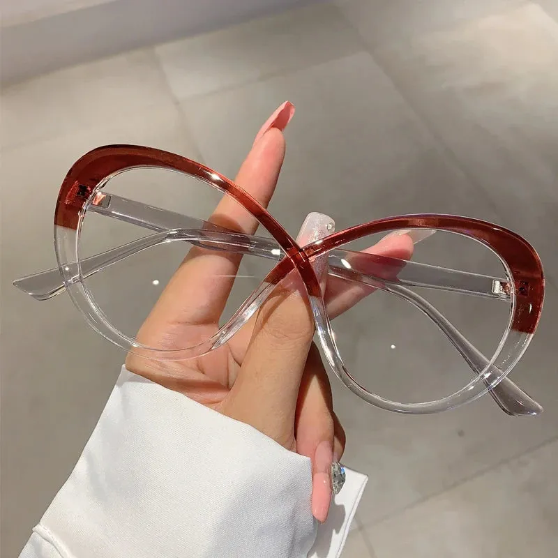 Cat Eye Casual Trendy Computer Glasses