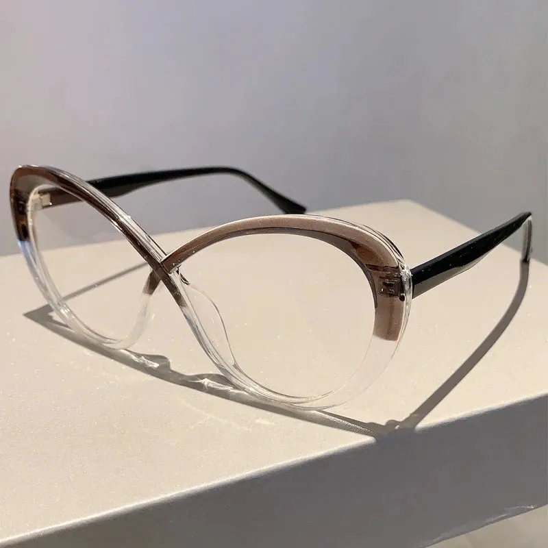 Cat Eye Casual Trendy Computer Glasses