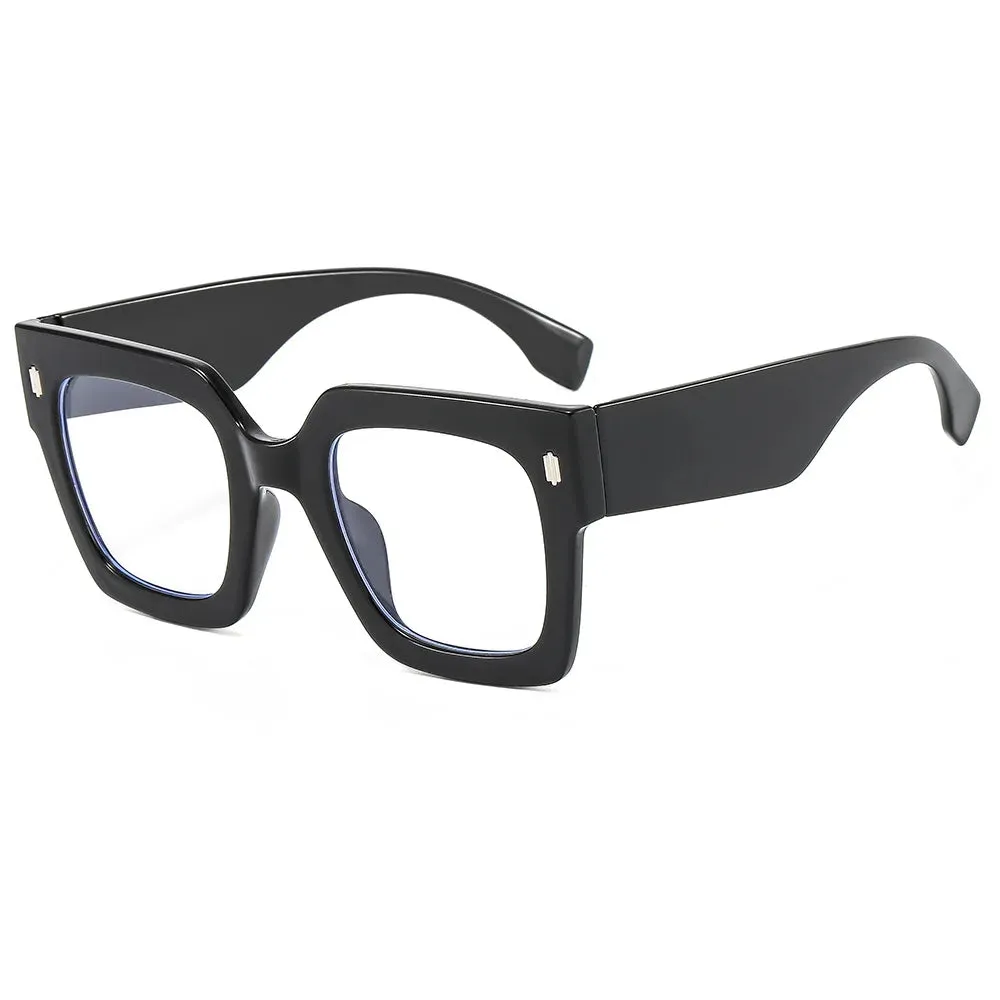 Classic Luxury Big Frame Square Sunglasses UV400 Fashion Shades