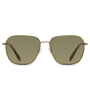 CR7 Men's Gold Square Sunglasses