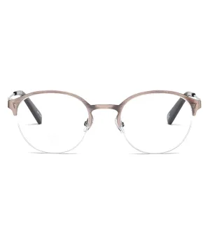CR7 Unisex Grey Round Optical Frames