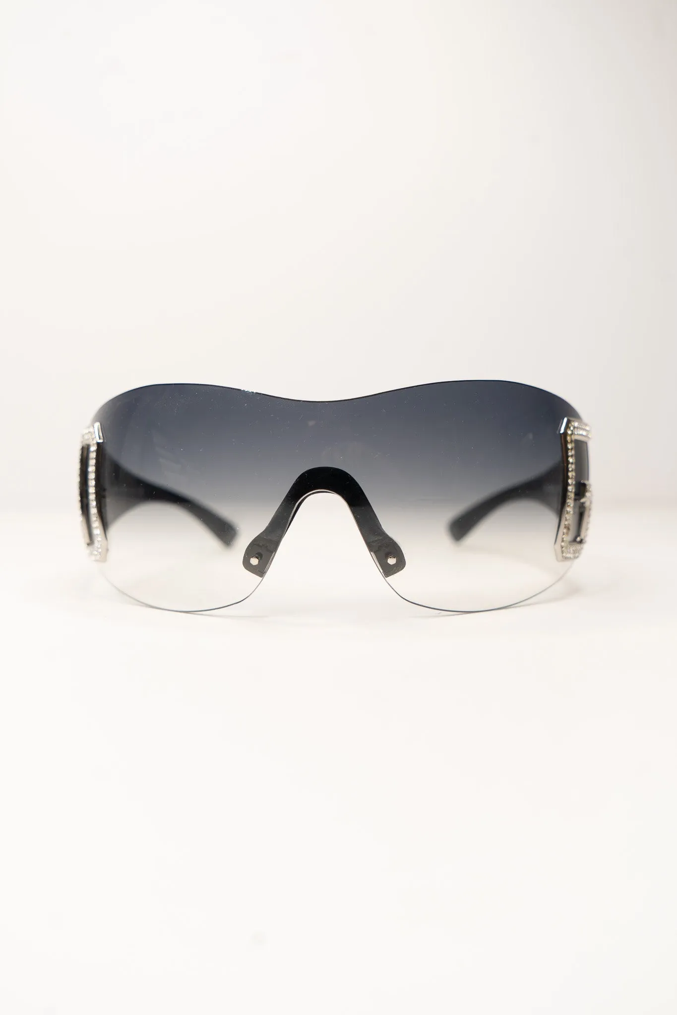 D&G Oversized Rhinestones Sunglasses