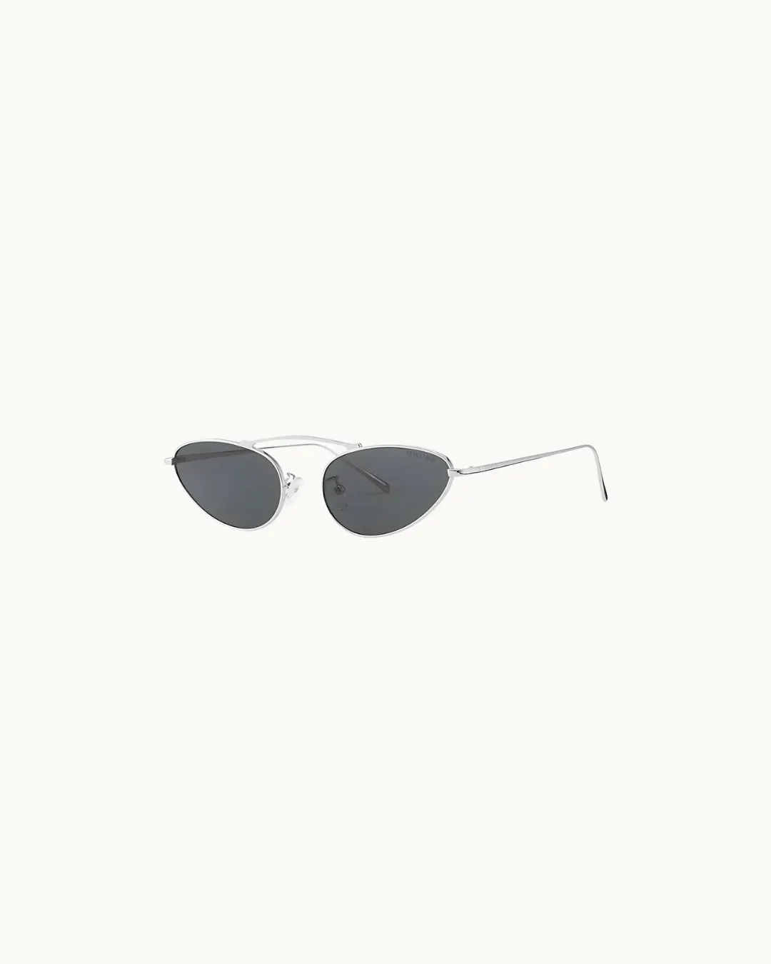 Daphne Polarized Sunglasses - Black/Silver, Polarized   100% UV Protection