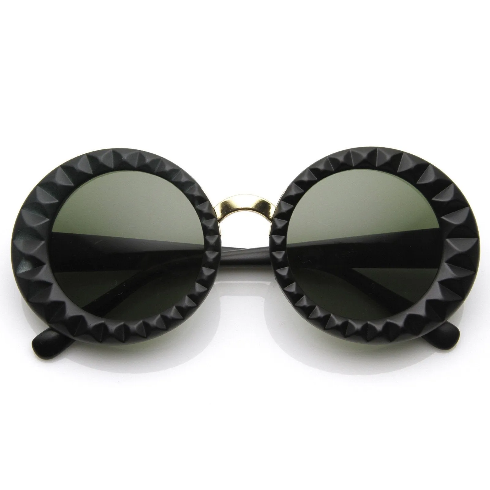 Designer Fashion Round Circle Womens Sunglasses 8772
