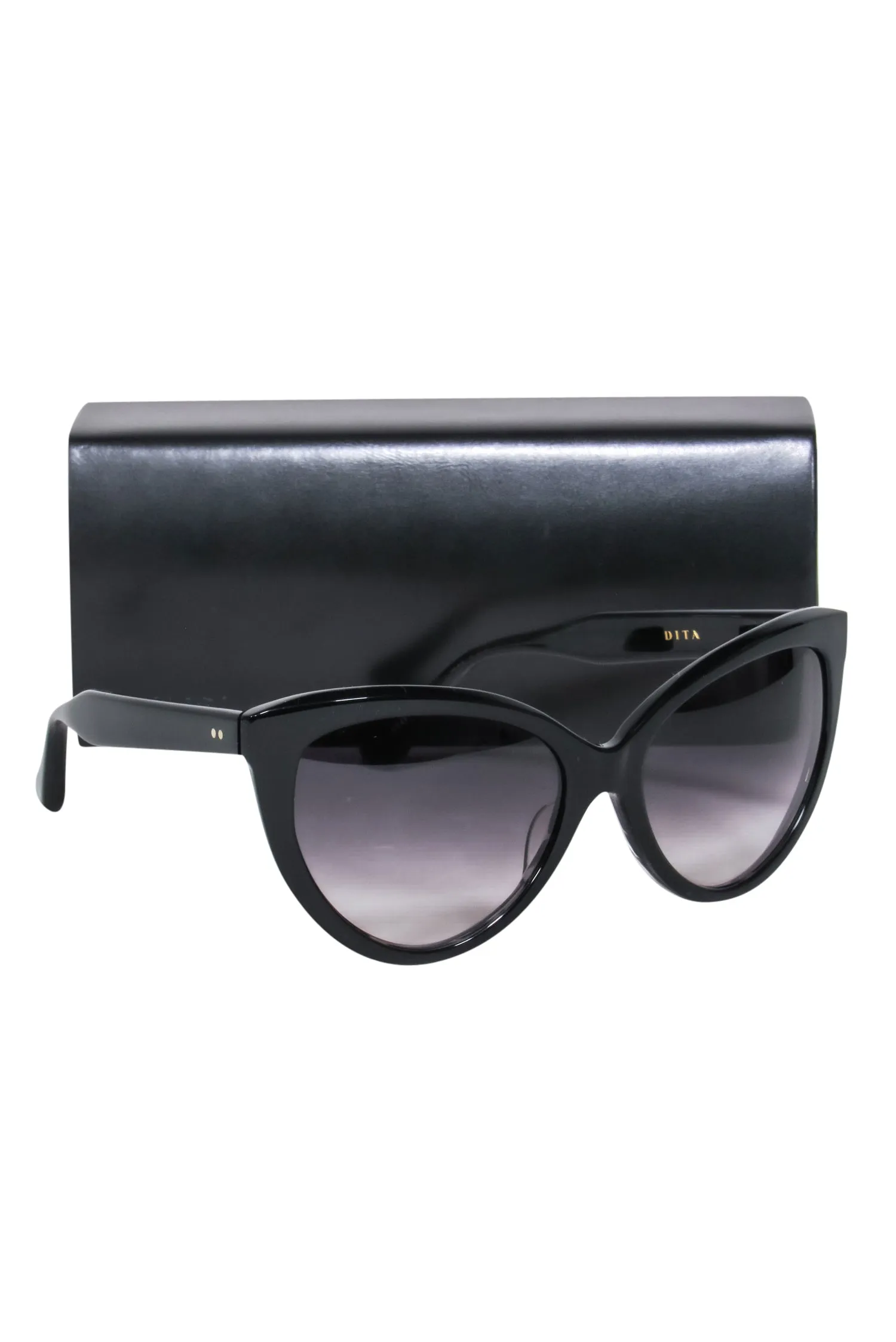 DITA - Black Cat Eye "Eclipse" Sunglasses