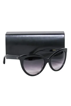 DITA - Black Cat Eye "Eclipse" Sunglasses