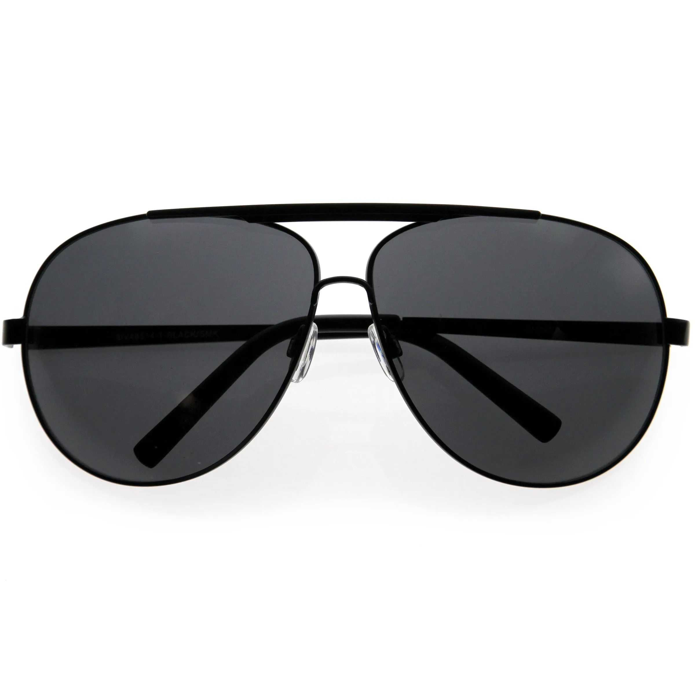 Extra Large Metal Oversize Frame Aviator Sunglasses 1580 70mm