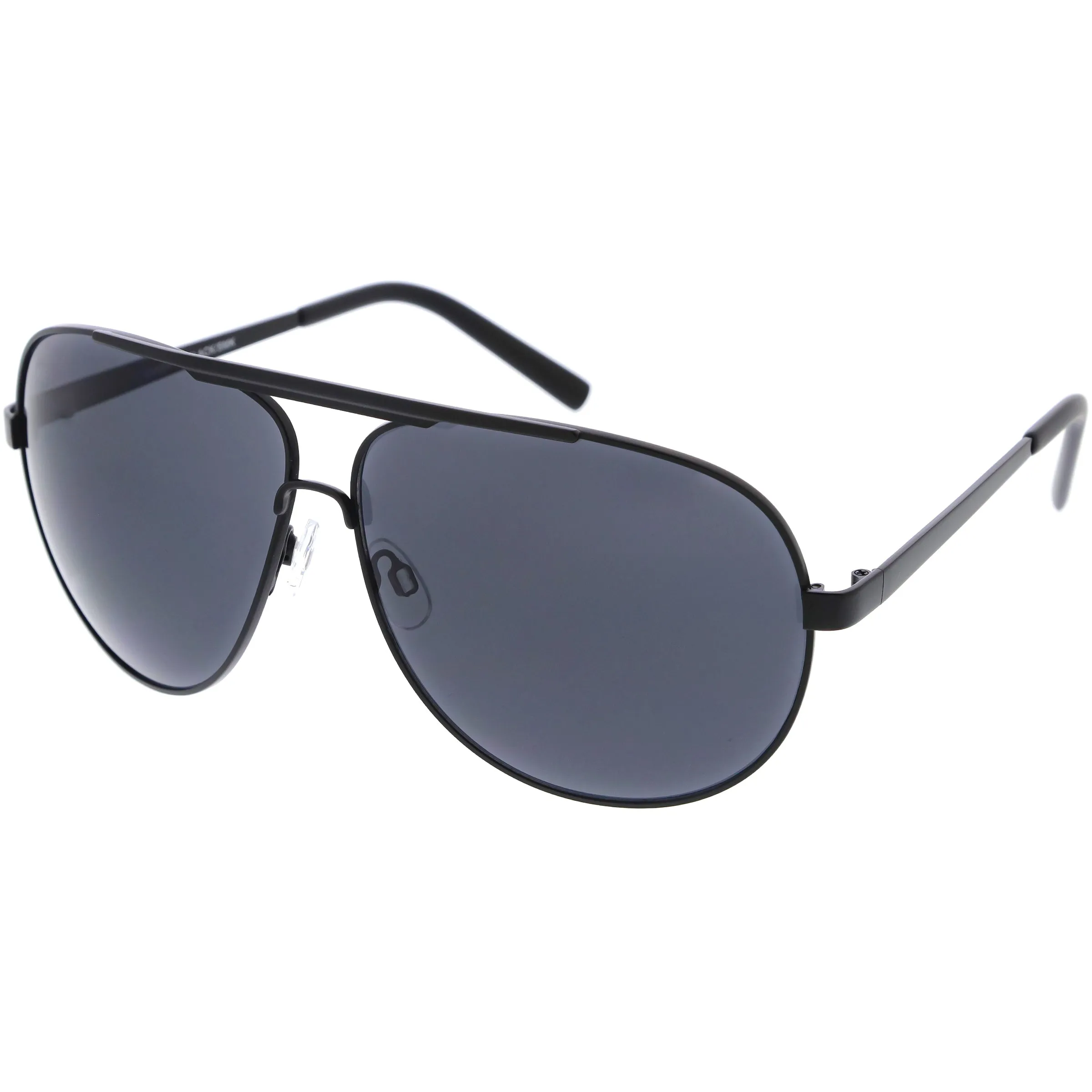 Extra Large Metal Oversize Frame Aviator Sunglasses 1580 70mm