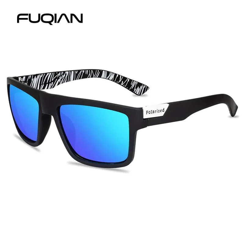 Fashion Square Polarized Sunglasses - Stylish UV400 Shades for Men and Women