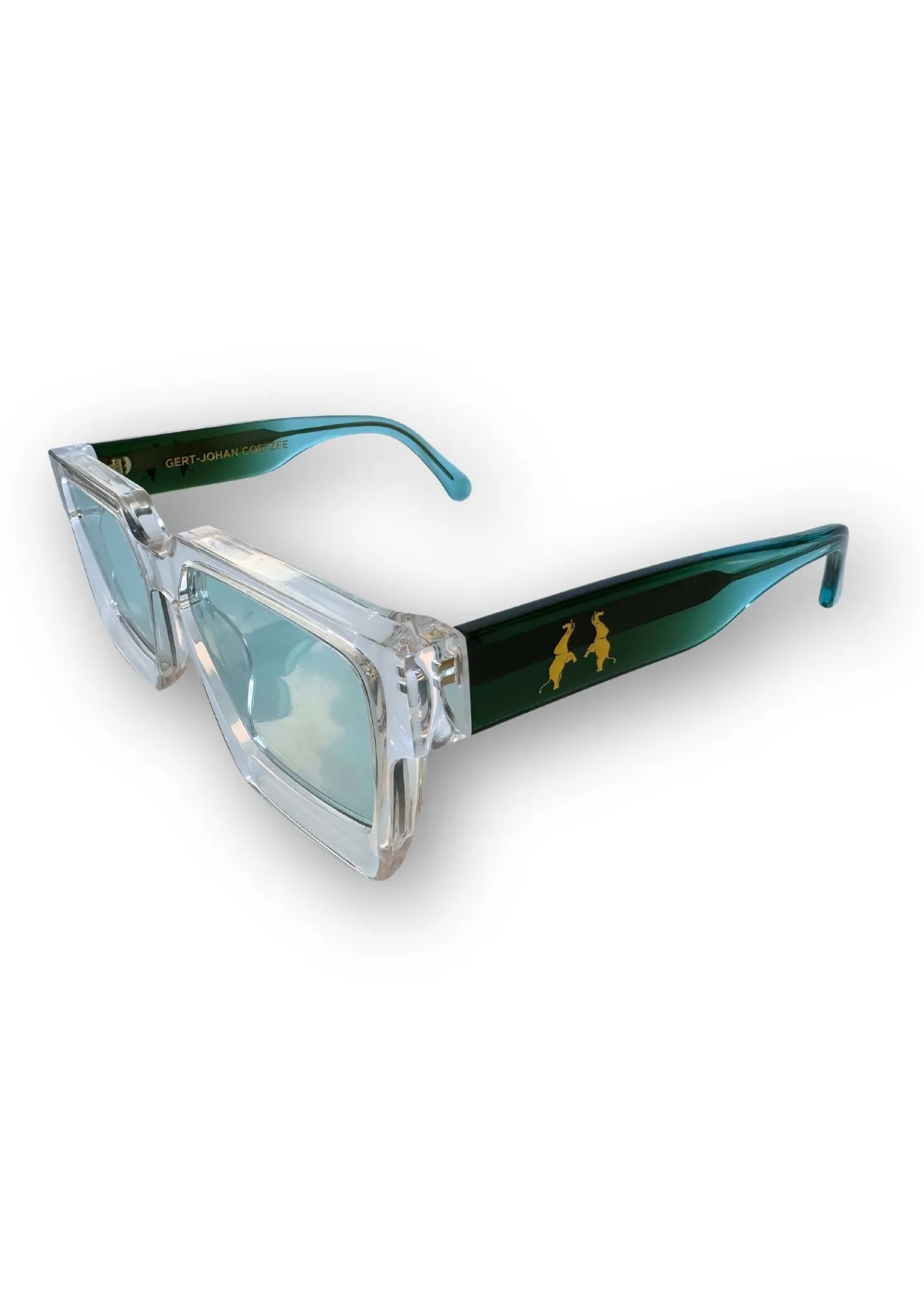Gert-Johan Coetzee square sunglasses