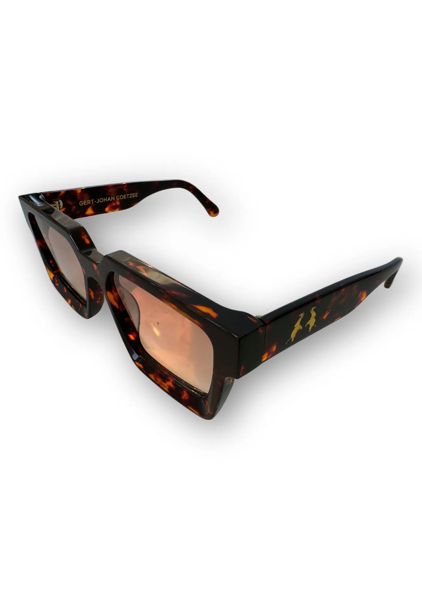 Gert-Johan Coetzee square sunglasses