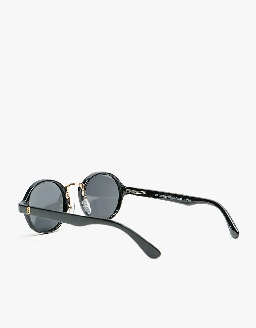 Glassy Sunhater P-Rod Premium Polarised Sunglasses - Black/Gold