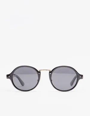 Glassy Sunhater P-Rod Premium Polarised Sunglasses - Black/Gold