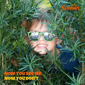 Green Camo Sunglasses