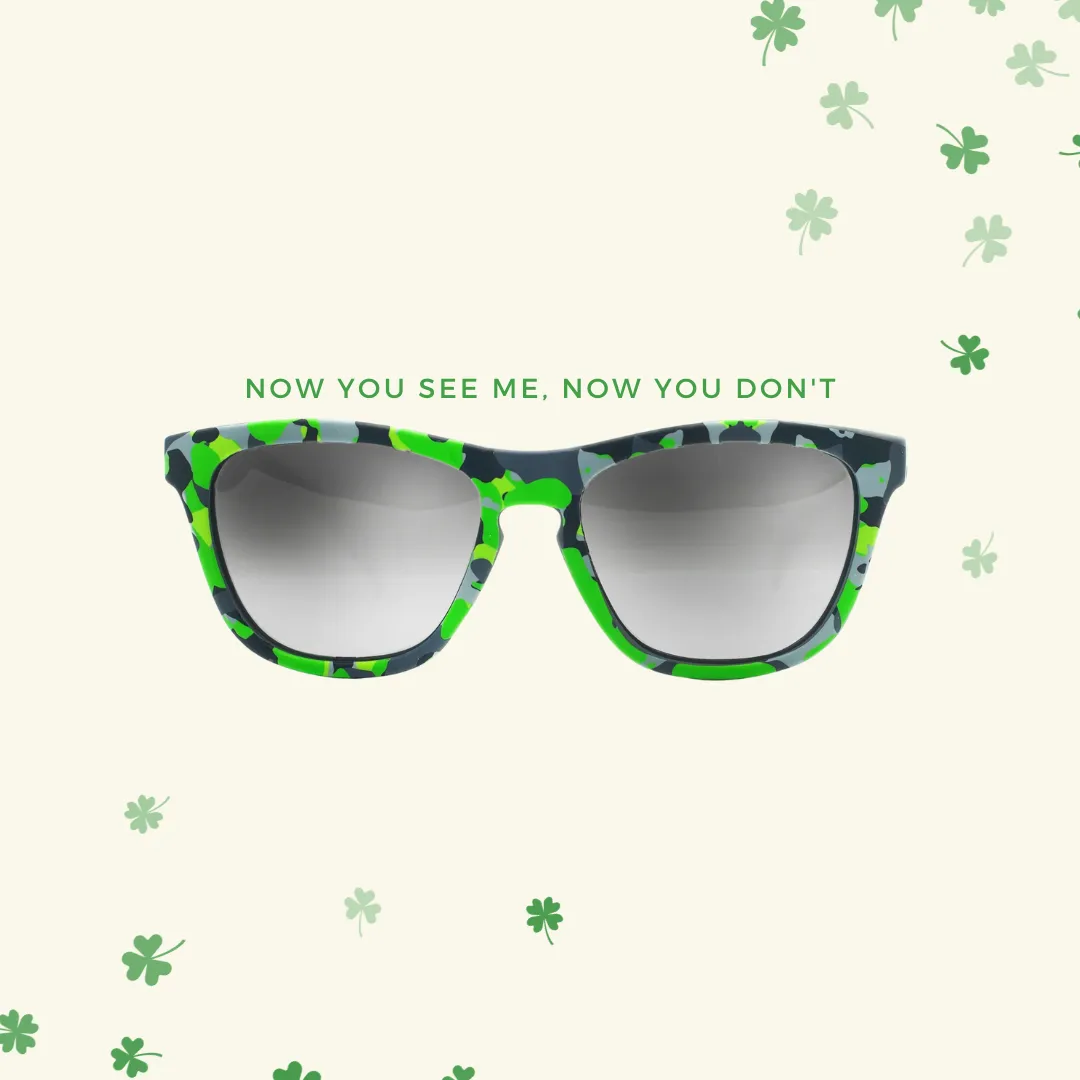 Green Camo Sunglasses