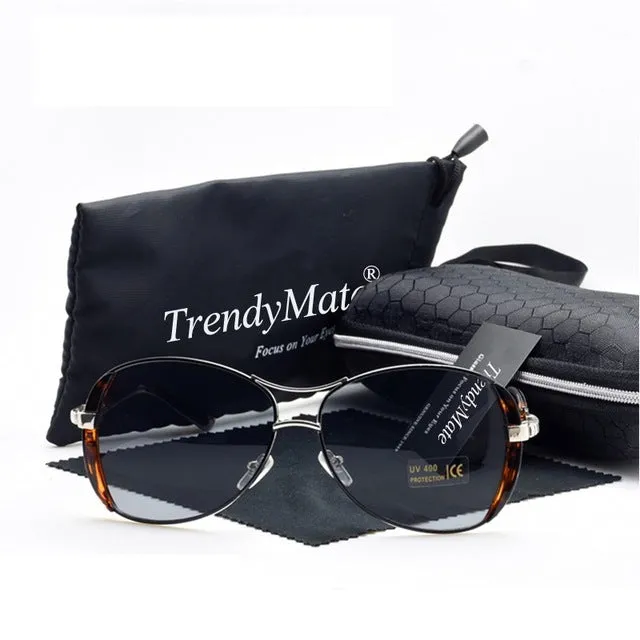 High Quality Women Sunglasses Vintage With Box