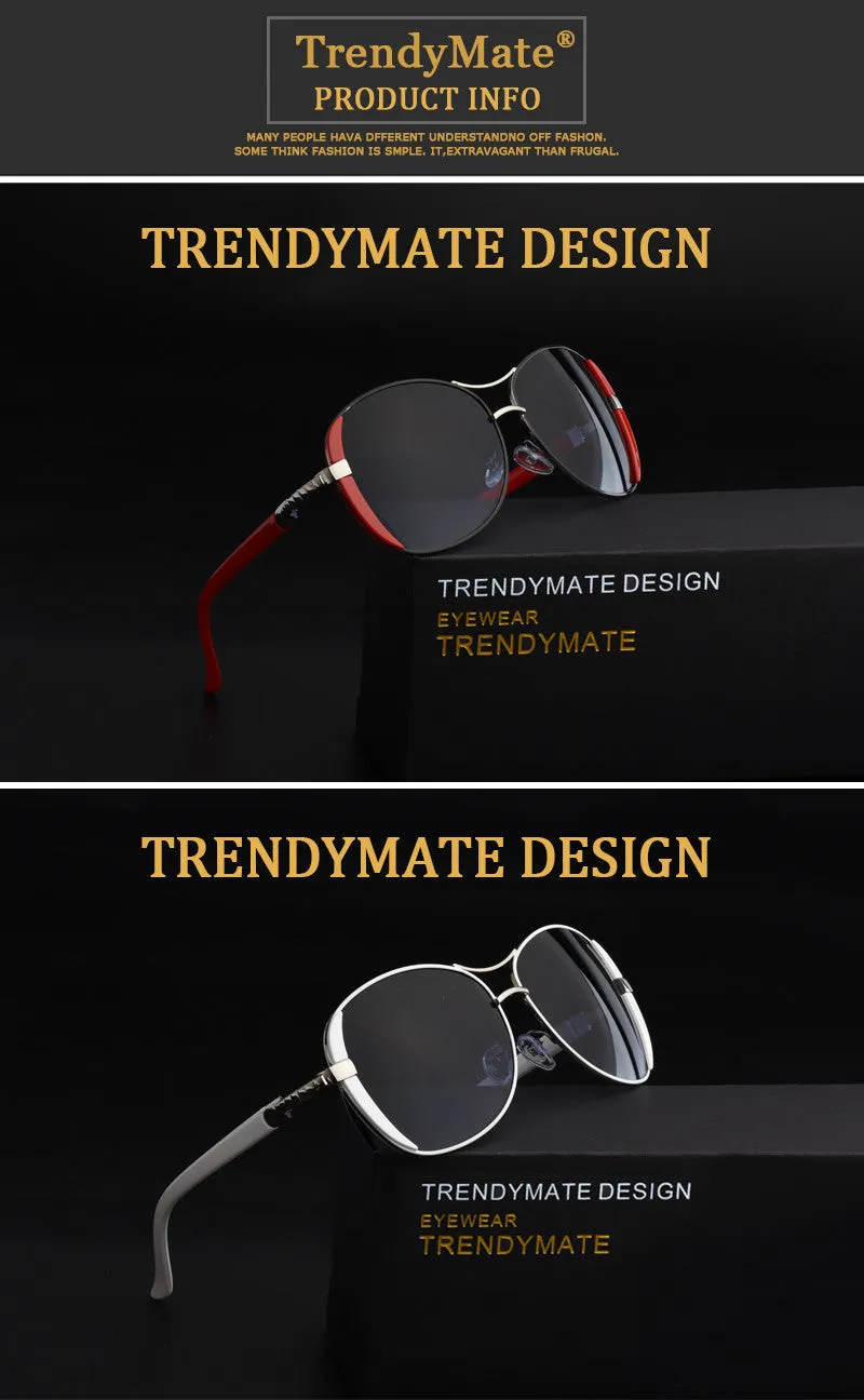 High Quality Women Sunglasses Vintage With Box