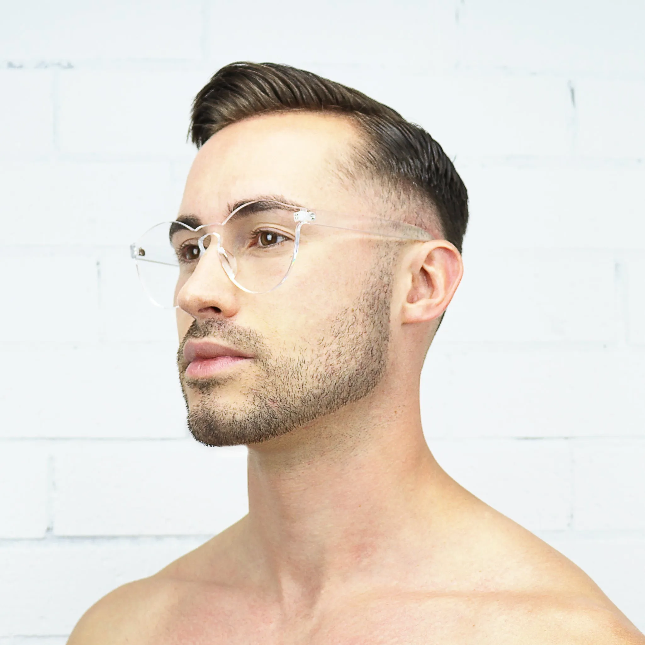 Jelly Sunglasses - Clear