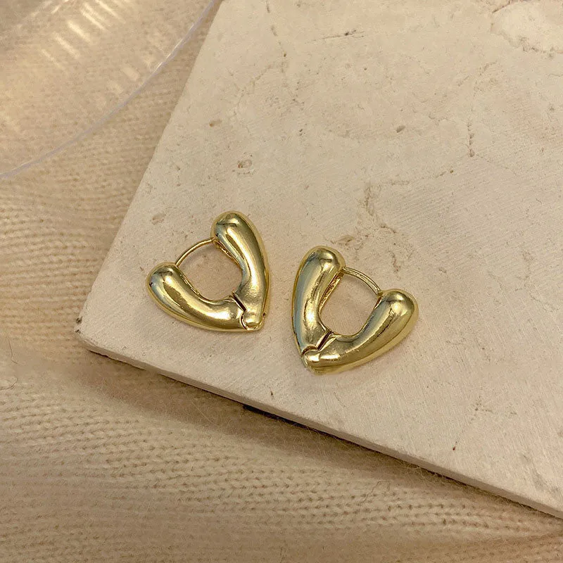 Just Lil Things Gold Hoop Earrings jlt12068