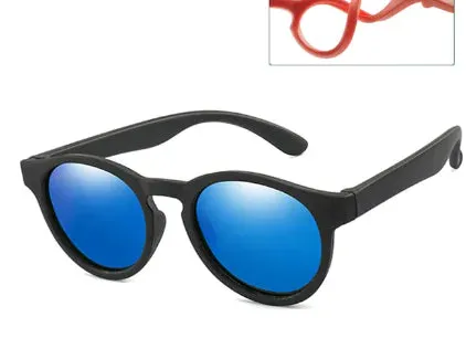 Kids Polarized Round Sunglasses