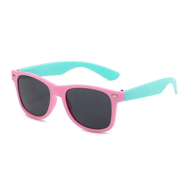 Kids Polarized Round Sunglasses
