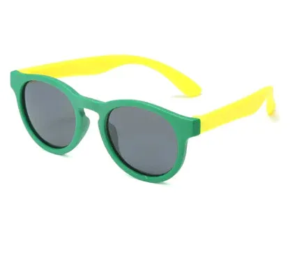 Kids Polarized Round Sunglasses