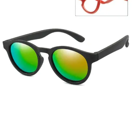 Kids Polarized Round Sunglasses