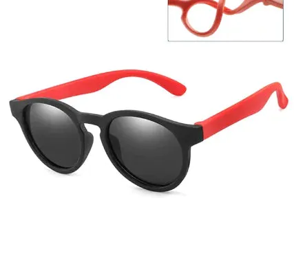 Kids Polarized Round Sunglasses