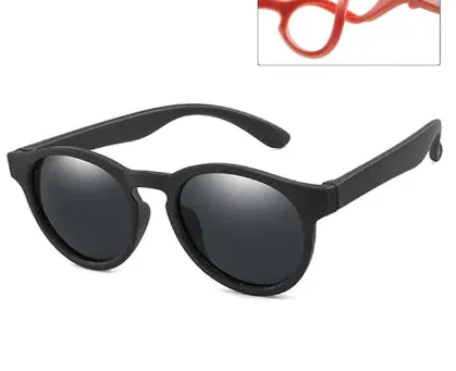 Kids Polarized Round Sunglasses