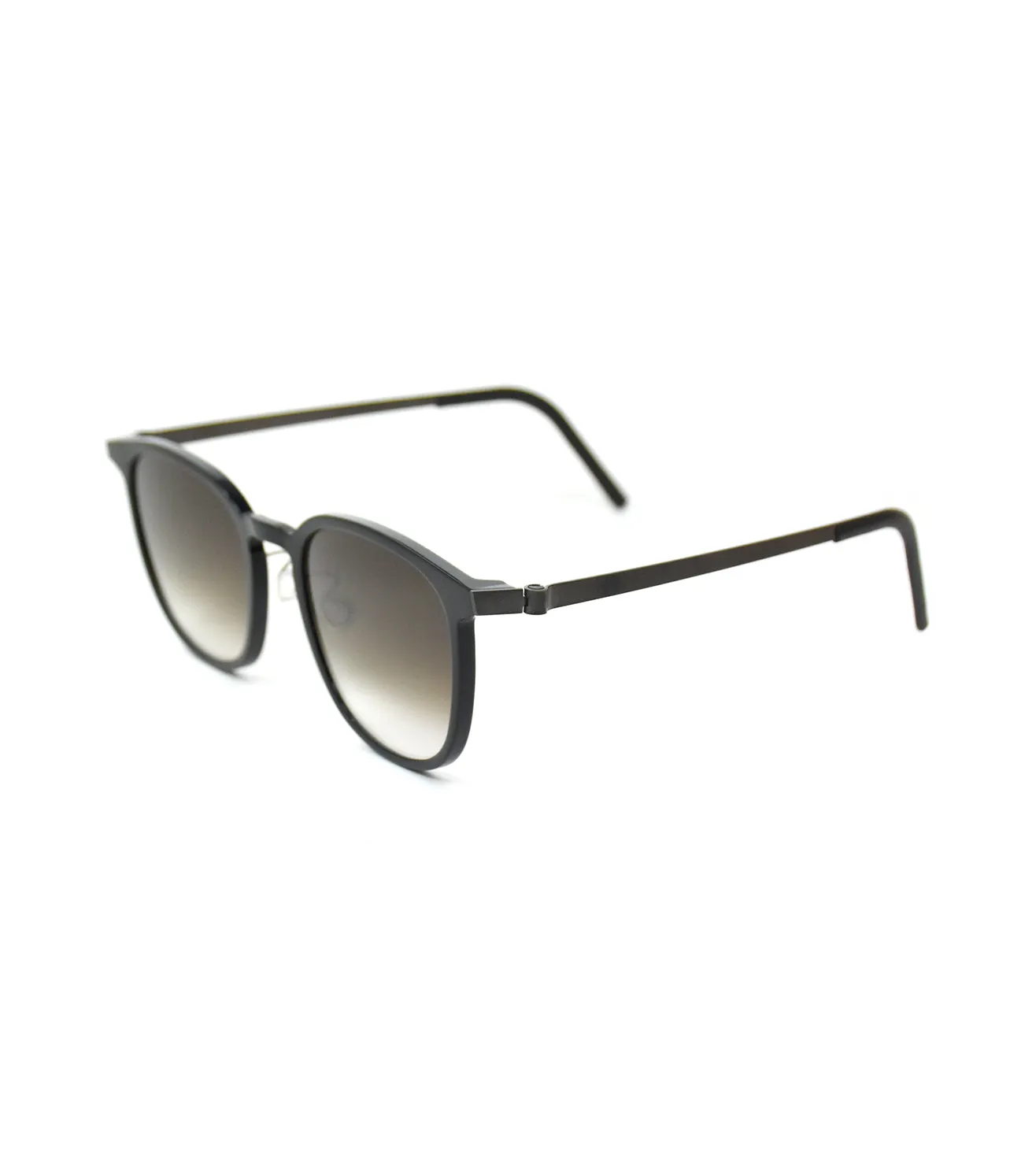 Lindberg Unisex Grey Square Sunglasses