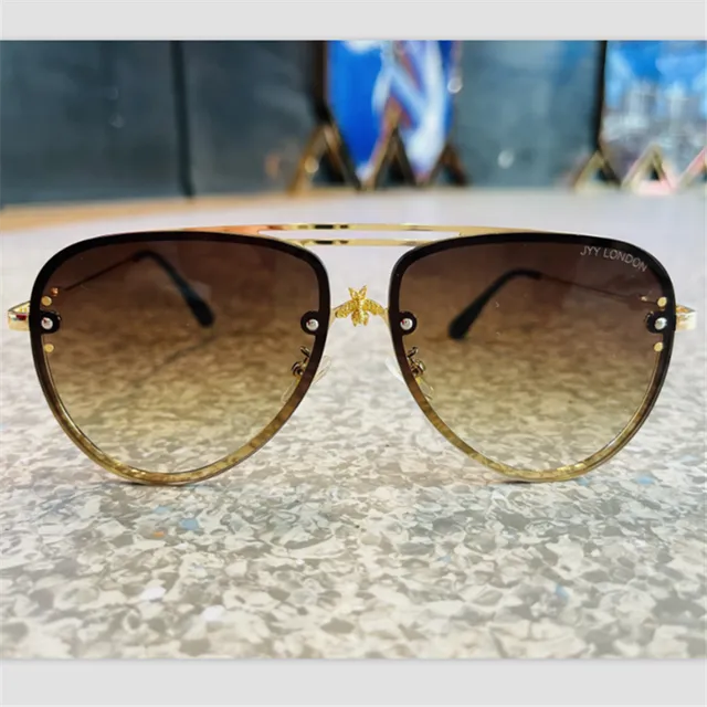 Luxury Bee Aviator Sunglasses